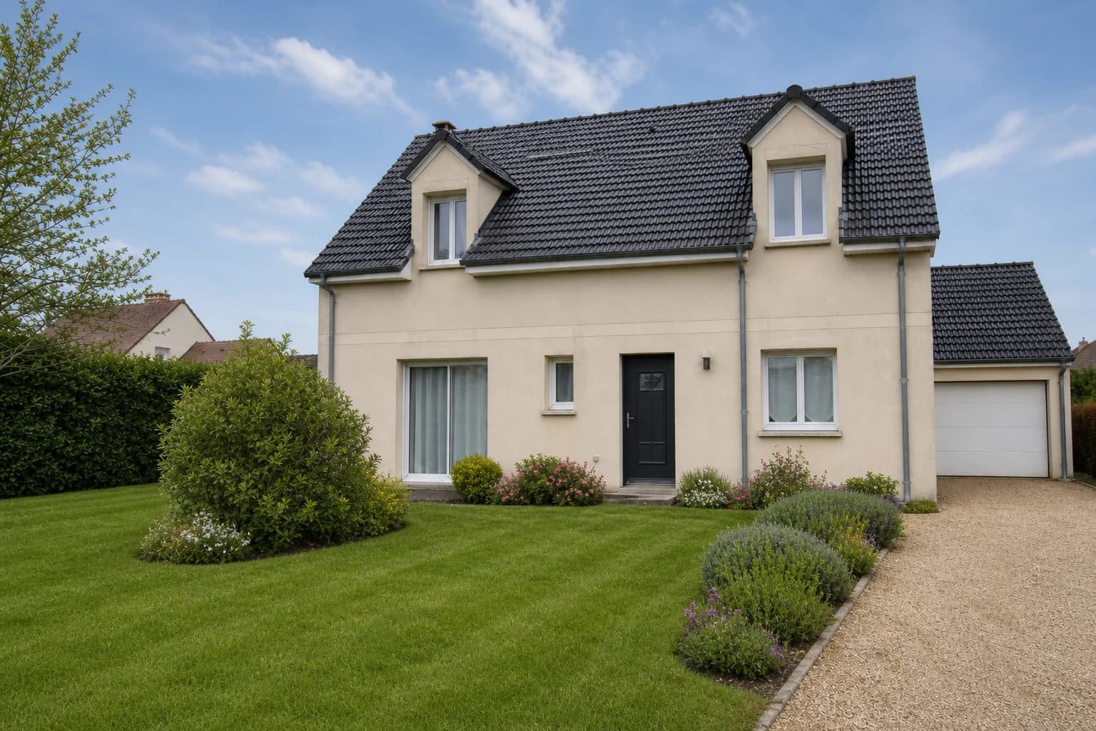 Jardin et météo après staging