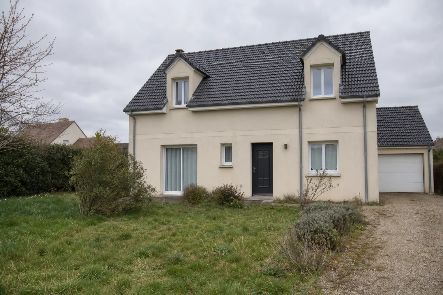 Jardin et météo avant staging